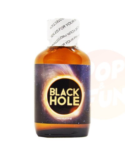 Poppers Black Hole 24ml Pentyl sur Pop and Fun