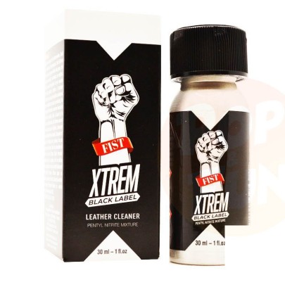 Poppers Fist Xtrem Black Label 30ml Pentyle sur Pop and Fun