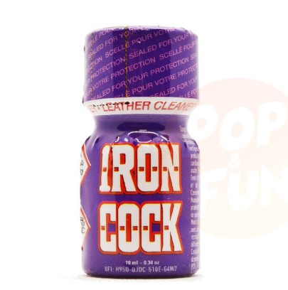 Poppers Iron Cock 10ml Propyle sur Pop and Fun