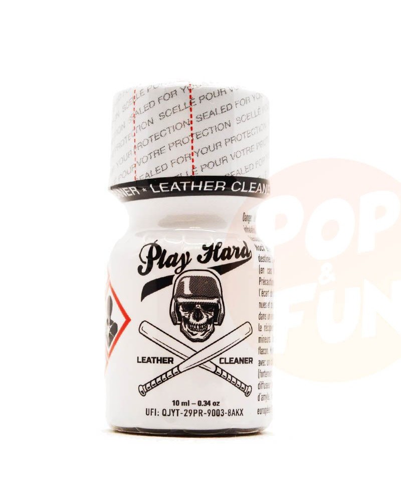 Poppers Play Hard 10ml Amyle sur Pop and Fun