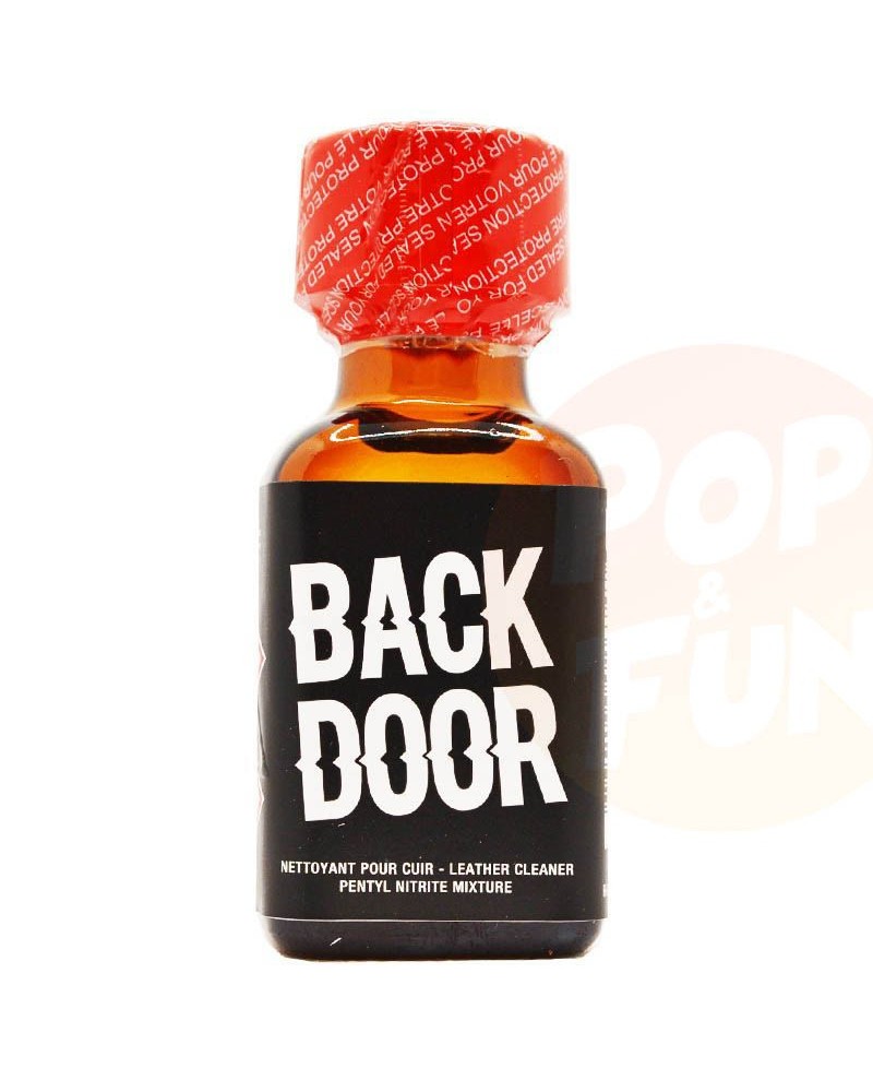 Poppers Backdoor 25ml Pentyle sur Pop and Fun