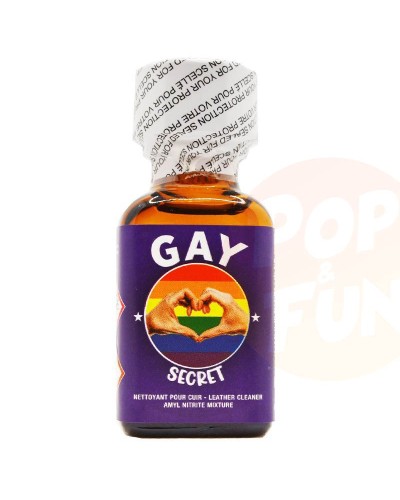 Poppers Gay Secret 25ml Amyle sur Pop and Fun
