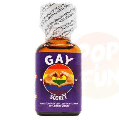 Poppers Gay Secret 25ml Amyle sur Pop and Fun