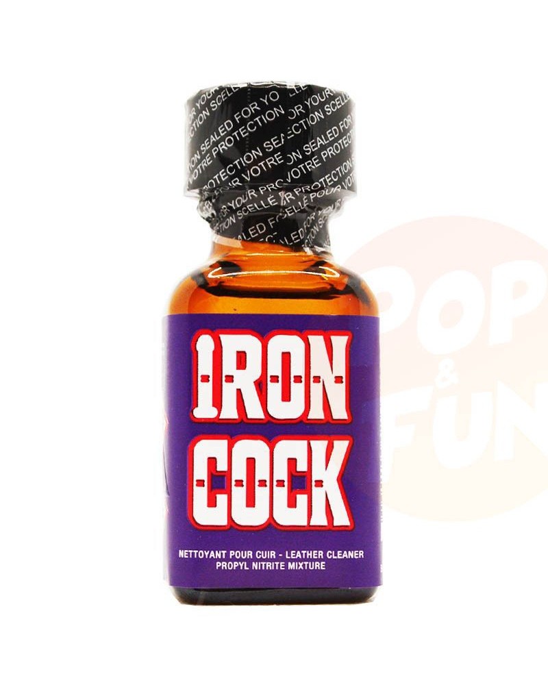 Poppers Iron Cock 25ml Propyle sur Pop and Fun