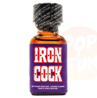 Poppers Iron Cock 25ml Propyle sur Pop and Fun