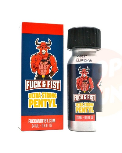 Poppers Fuck & Fist Pentyl Ultra Strong 24ml sur Pop and Fun