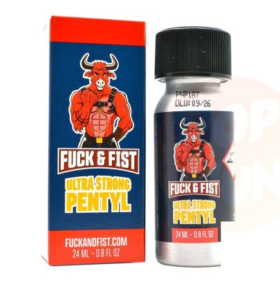 Poppers Fuck & Fist Pentyl Ultra Strong 24ml sur Pop and Fun