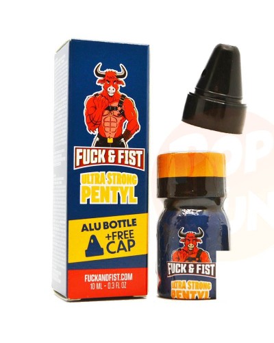 Poppers Fuck & Fist Pentyl Ultra Strong 10ml sur Pop and Fun