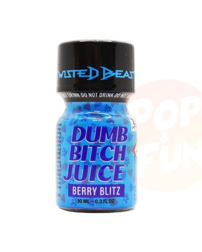 Poppers Dumb Bitch Juice Berry Blitz 10ml Amyl sur Pop and Fun