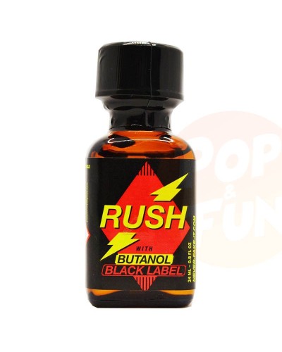 Poppers Rush Butanol Black Label 24ml sur Pop and Fun