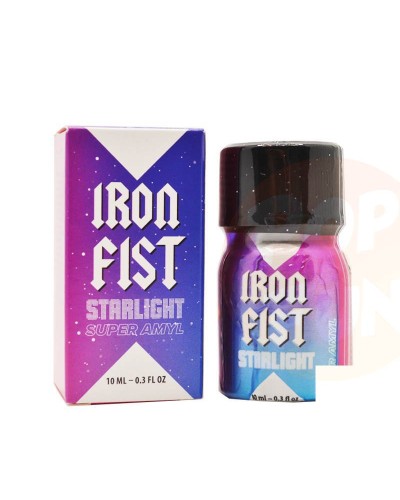 Poppers Iron Fist Starlight 10ml Super Amyl sur Pop and Fun
