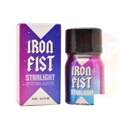 Poppers Iron Fist Starlight 10ml Super Amyl sur Pop and Fun