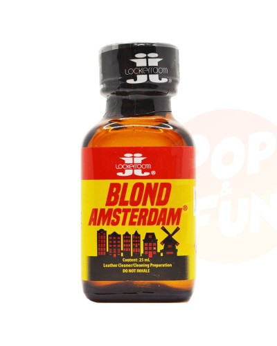 Poppers Blond Amsterdam Lockerroom 25ml Pentyl sur Pop and Fun
