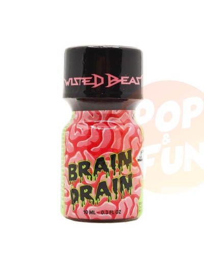 Poppers Brain Drain 10ml Pentyl sur Pop and Fun