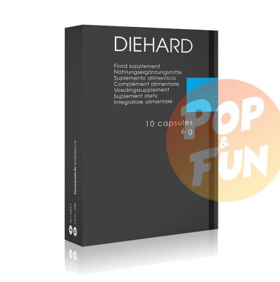 Diehard Bleu 10 gélules