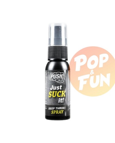 Spray gorge profonde Push Just Suck It 30ml