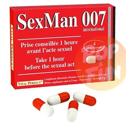 Stimulant érection SexMan 007