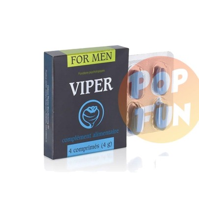 Stimulant Viper for Men 4 Gélules