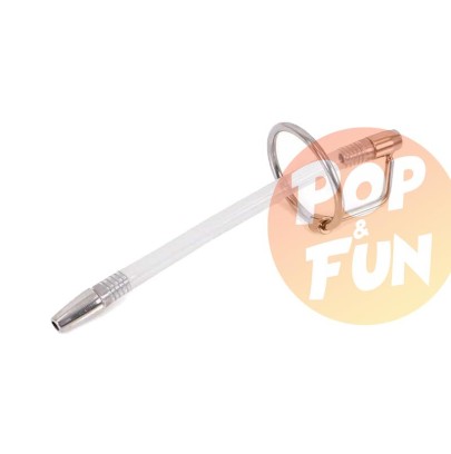 Tige percée Catheter 11cm - Diamètre 7mm