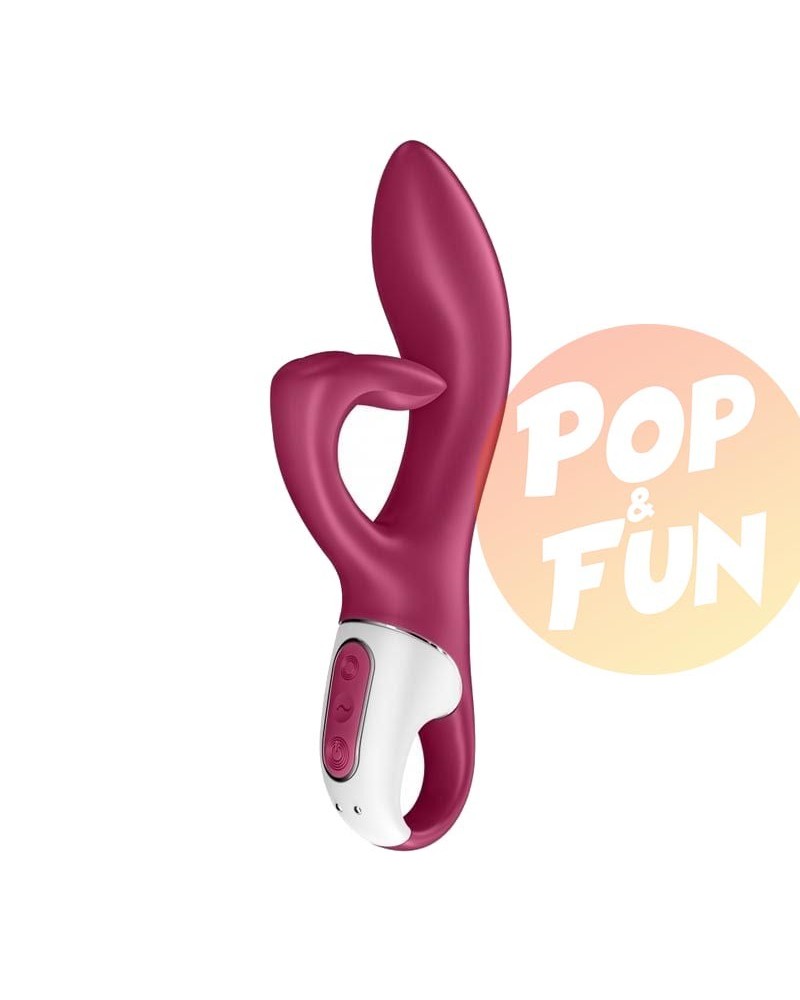 Vibro Rabbit Embrace Me Satisfyer 20cm Fuchsia