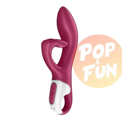 Vibro Rabbit Embrace Me Satisfyer 20cm Fuchsia