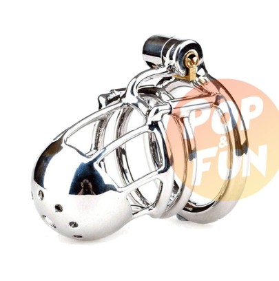 Cage de chasteté en métal Zone Xtrem 7 x 3.5cm