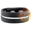 Cockring en cuir 3 pressions
