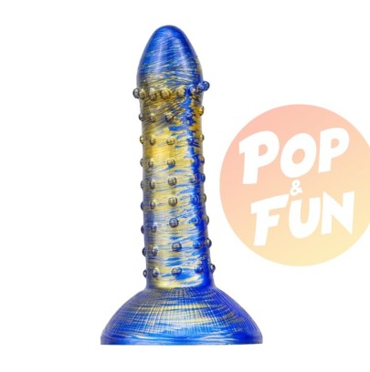 Gode Fantasy Saperli 16 x 4.5cm Bleu-Doré
