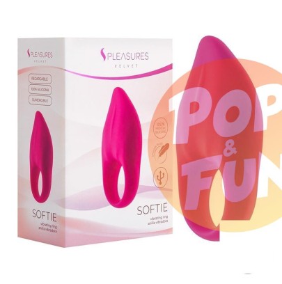 Acheter Anneau Vibrant Rechargeable Softie Rose