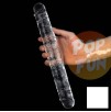 Double gode Flawless 30 x 3.5 cm