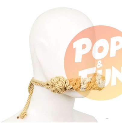 Acheter Bâillon Cordage Hemp Gag 12cm