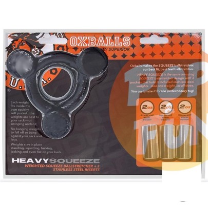 Acheter Ballstretcher souple avec poids Heavy Squeeze 55mm Noir