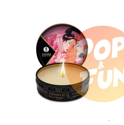 Acheter Bougie de massage Shunga Aphrodisia - Pétales de rose