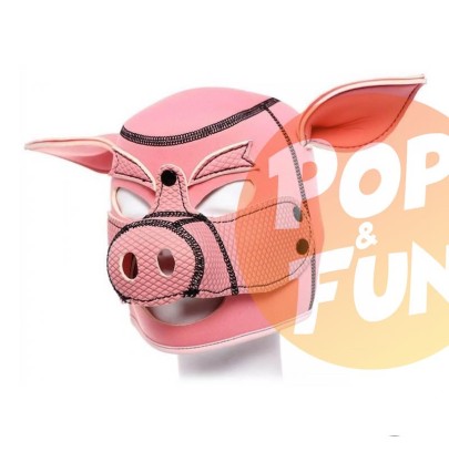 Acheter Cagoule TÍte de cochon Pig Hood Rose