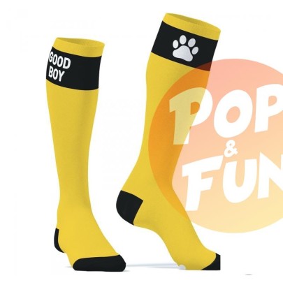Acheter Chaussettes hautes Big Good Boy Jaunes
