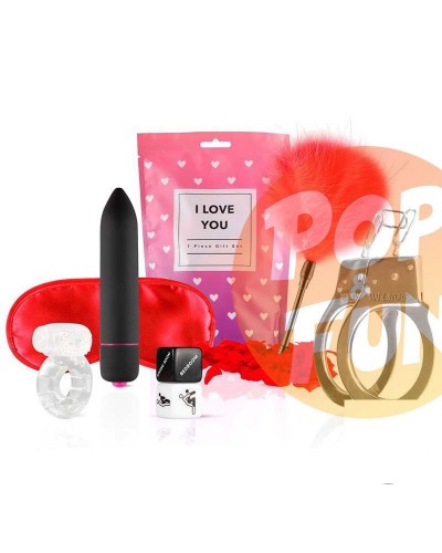 Acheter Coffret de 7 sextoys I Love You