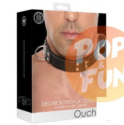 Acheter Collier Deluxe Bondage Noir