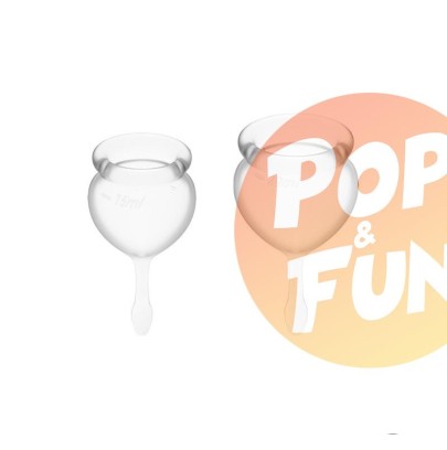 Acheter Coupes menstruelles Feel Good x2 Transparentes