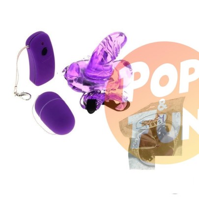 Acheter Culotte Vibrante Télécommandé Sans fils Butterfly - 10 vitesses