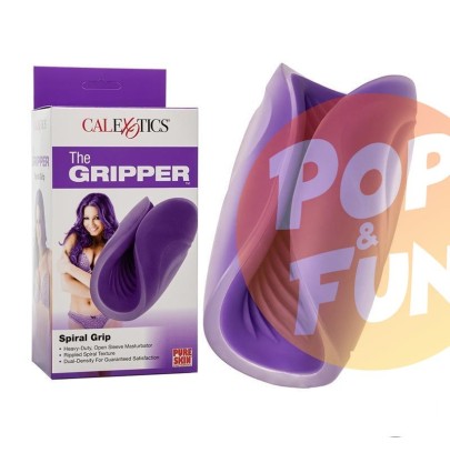 Acheter Gaine de Masturbation The Gripper Spiral Grip Violet
