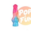 Gaine de pénis Nott Very Dick 18 x 6.5cm Rose-Bleu