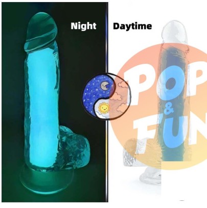 Acheter Gode phosphorescent Color Glow 15 x 4.5cm Bleu