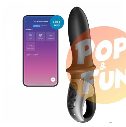 Acheter Gode vibrant avec poignée Hot Passion Satisfyer 9 x 3.5cm