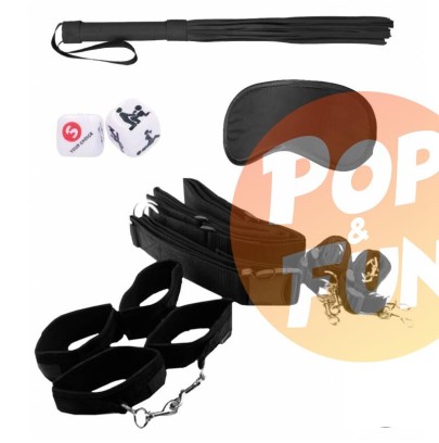 Acheter Kit de Bondage Belt Restraint System Noir