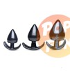 Acheter Lot de 3 plugs Spades Noir