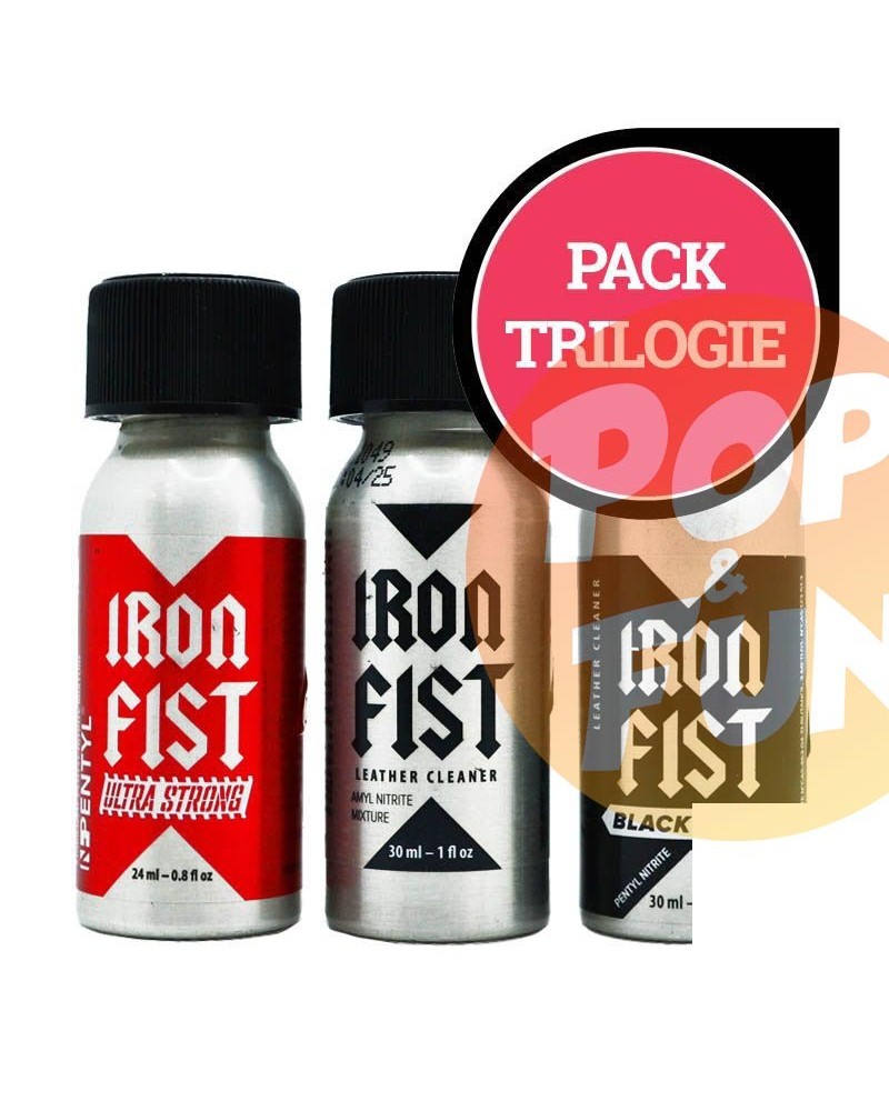 Acheter Pack Poppers Trilogie Iron Fist