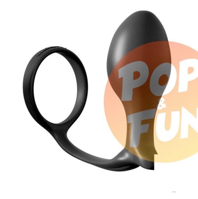 Acheter Plug anal Gasm avec cockring 10cm