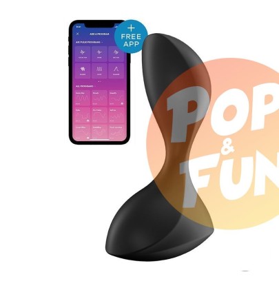 Acheter Plug Anal Rechargeable Connecté Sweet Seal Noir