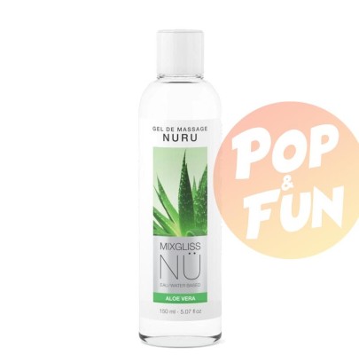 Gel de massage Nuru MixGliss Aloe Vera 150ml
