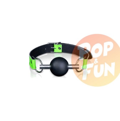 Bâillon Boule phosphorescent Glow 45mm